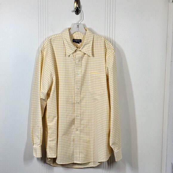 Lands End Men's Button Down Shirt - Picture 1 of 9
